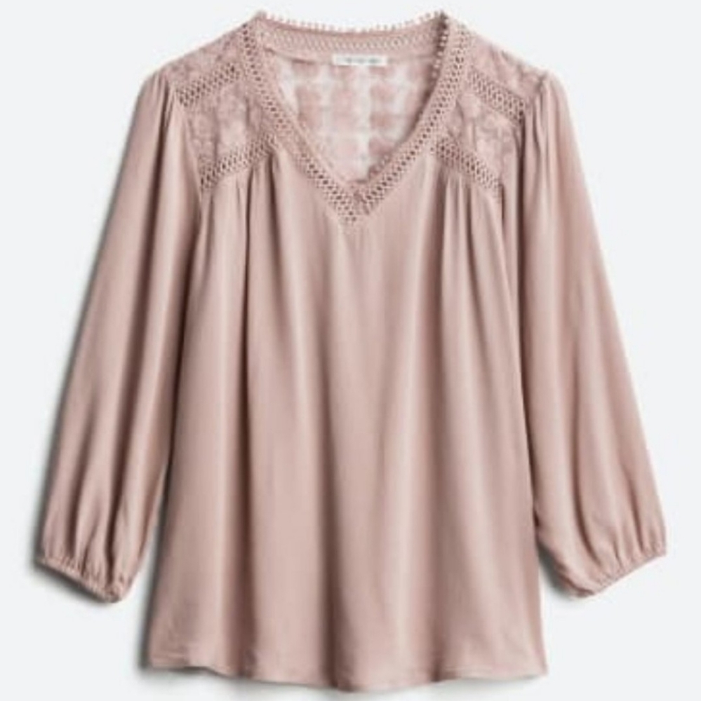 JohnPaulRichard boho hippie crochet blouse top - Picture 10 of 10